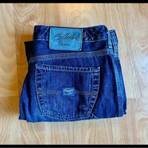 Vintage silver jeans